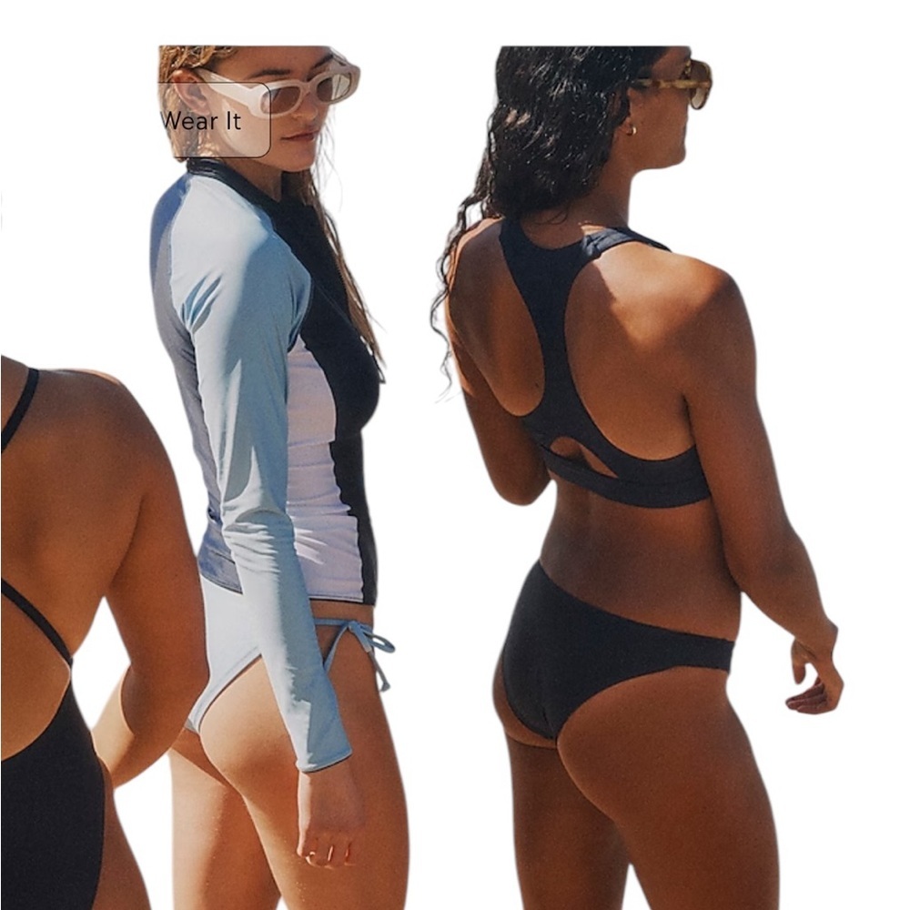 J.Crew Black Bikini Bottoms XL NWT | Classic Swim Staple Curve‑Friendly Fit - Picture 3 of 3